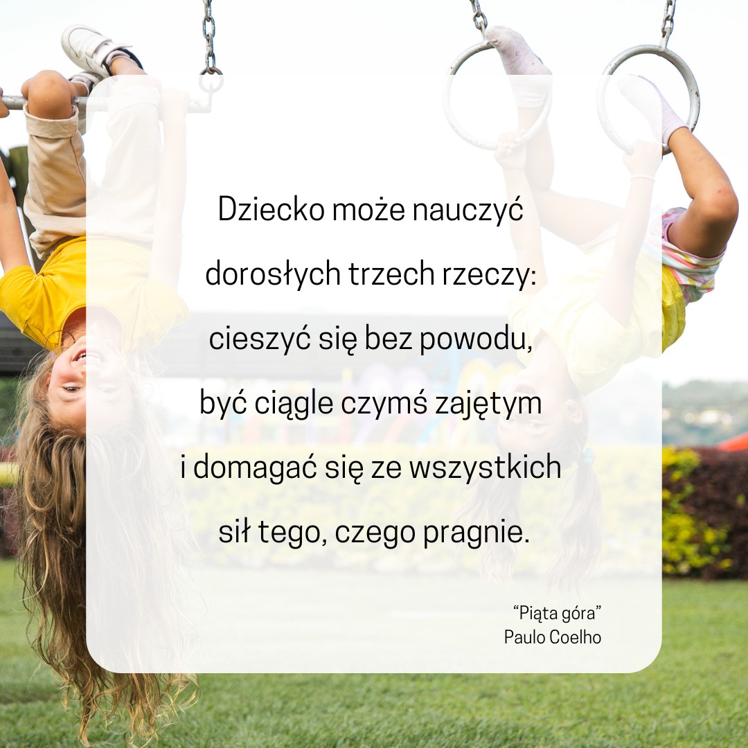 Każdy z nas ma w sobie dziecko, czasem głęboko schowane i przykryte codzienny…
