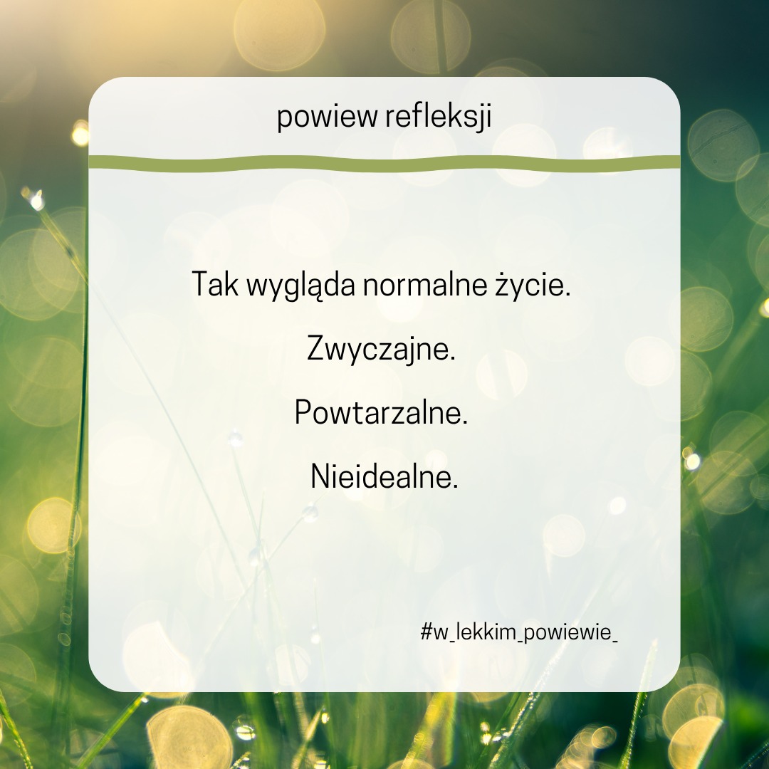 Normalne życie